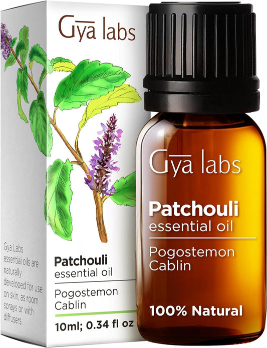 "Pure Patchouli Oil - Enhance Your Senses with 100% Natural Aromatherapy Oil for Diffusers, Skin, and Candle Making (0.34 Fl Oz)"